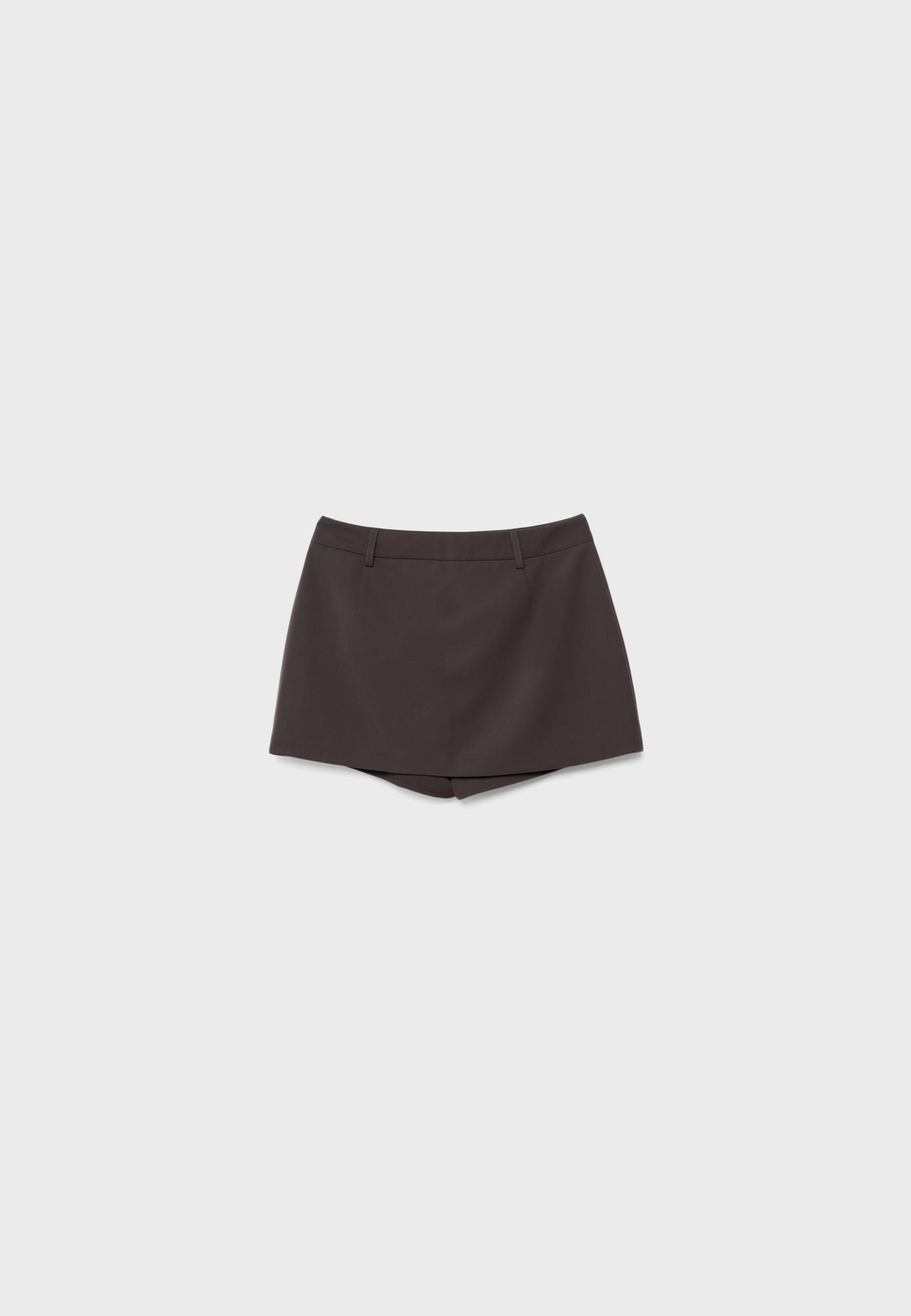 Dressy skort — Brown
