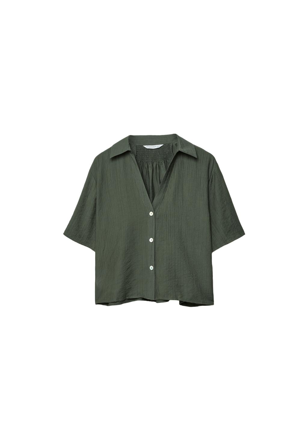 Camisa fluida textura