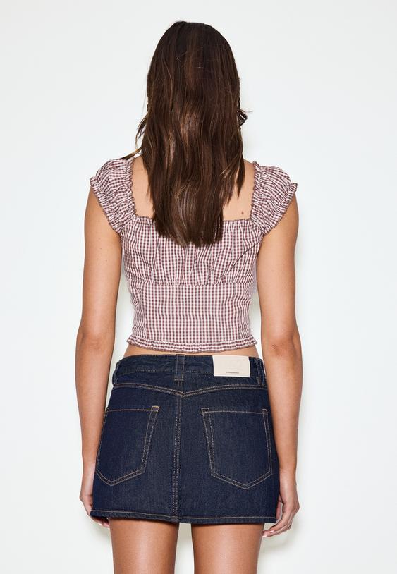 d62 denim skort
