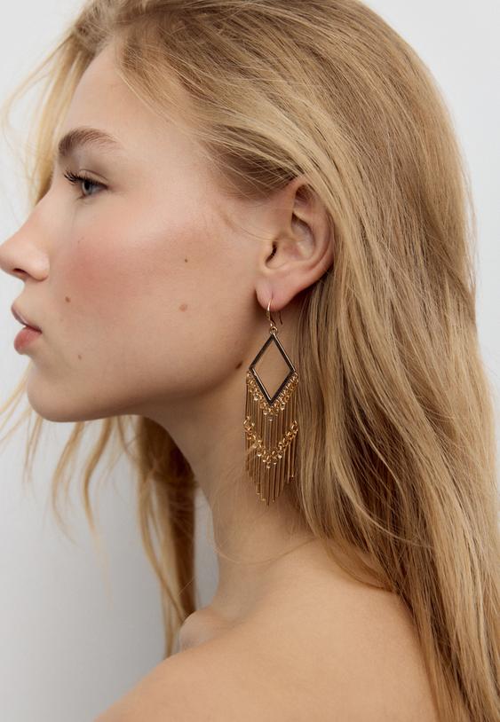 pendiente largo rombo