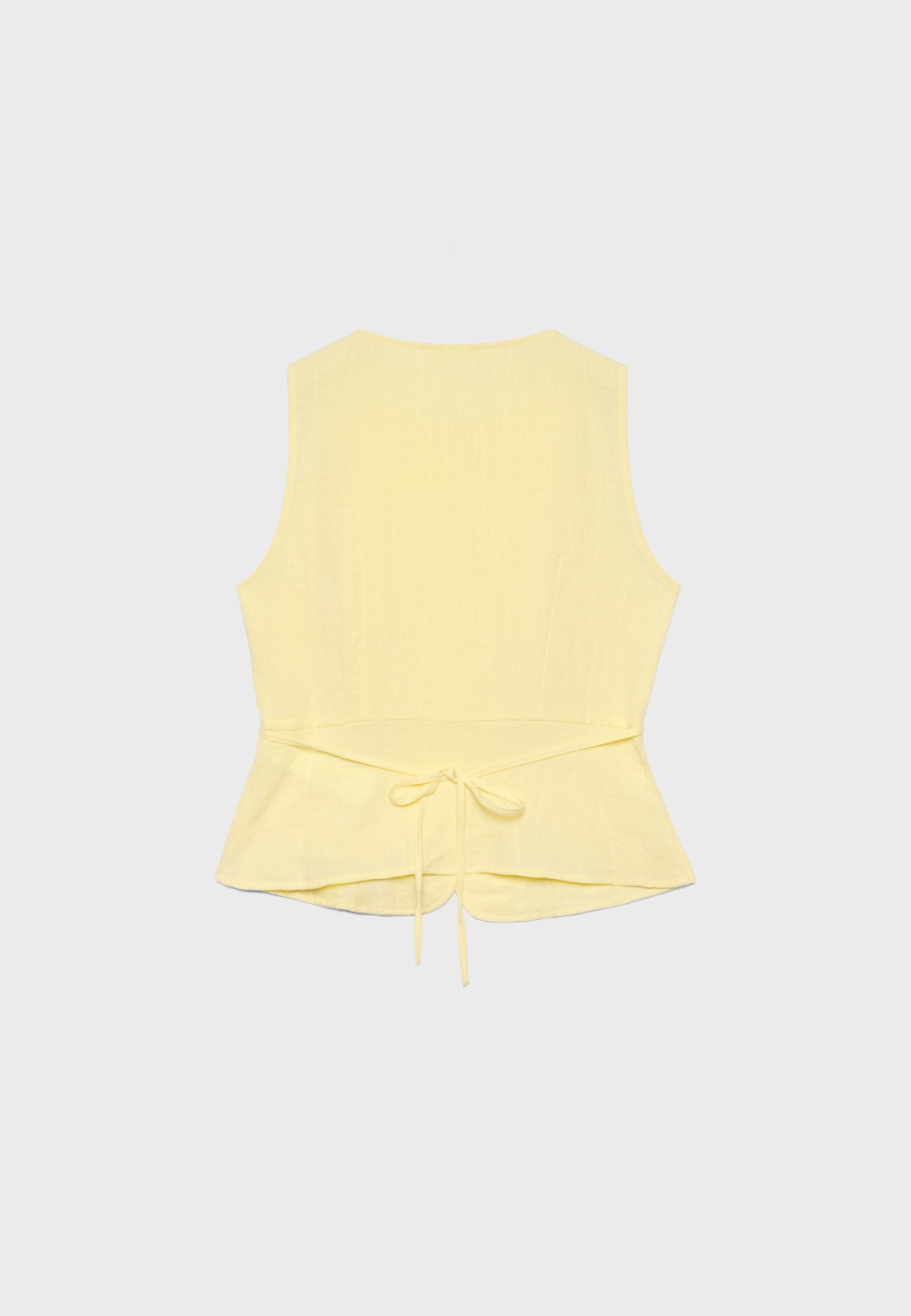 Buttoned waistcoat — Gold