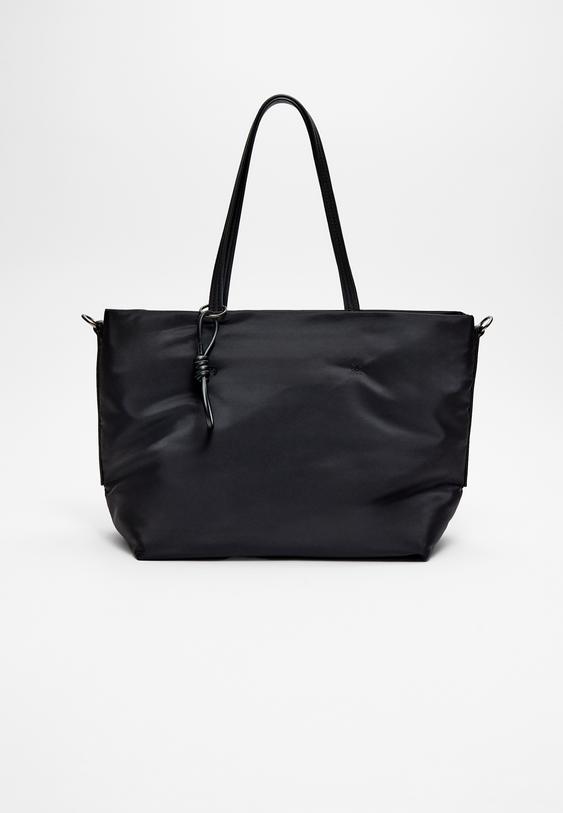 Mujer Stradivarius Bolso Capazo Stradivarius Shopper Tejido