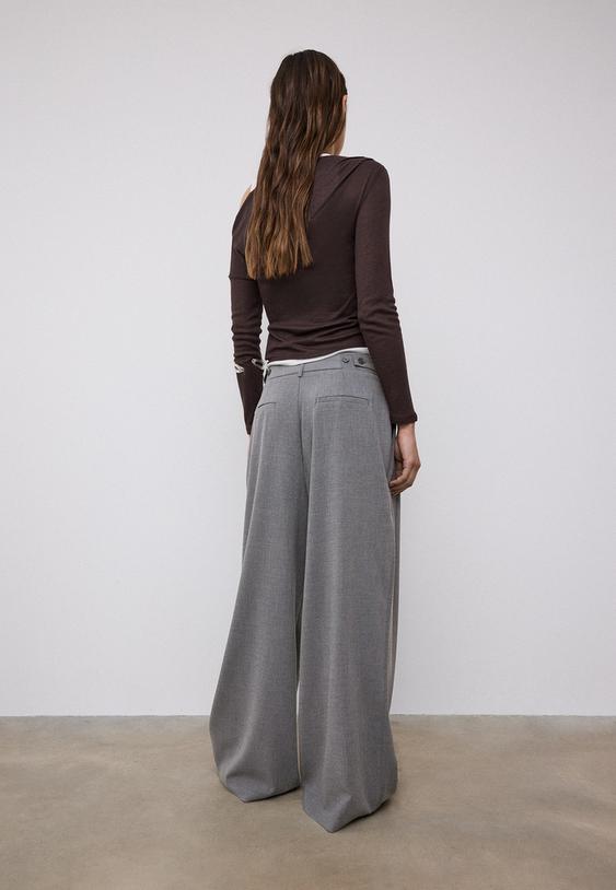 pantalon super wide ajustable