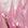 Enamelled flower charm — Pastel pink