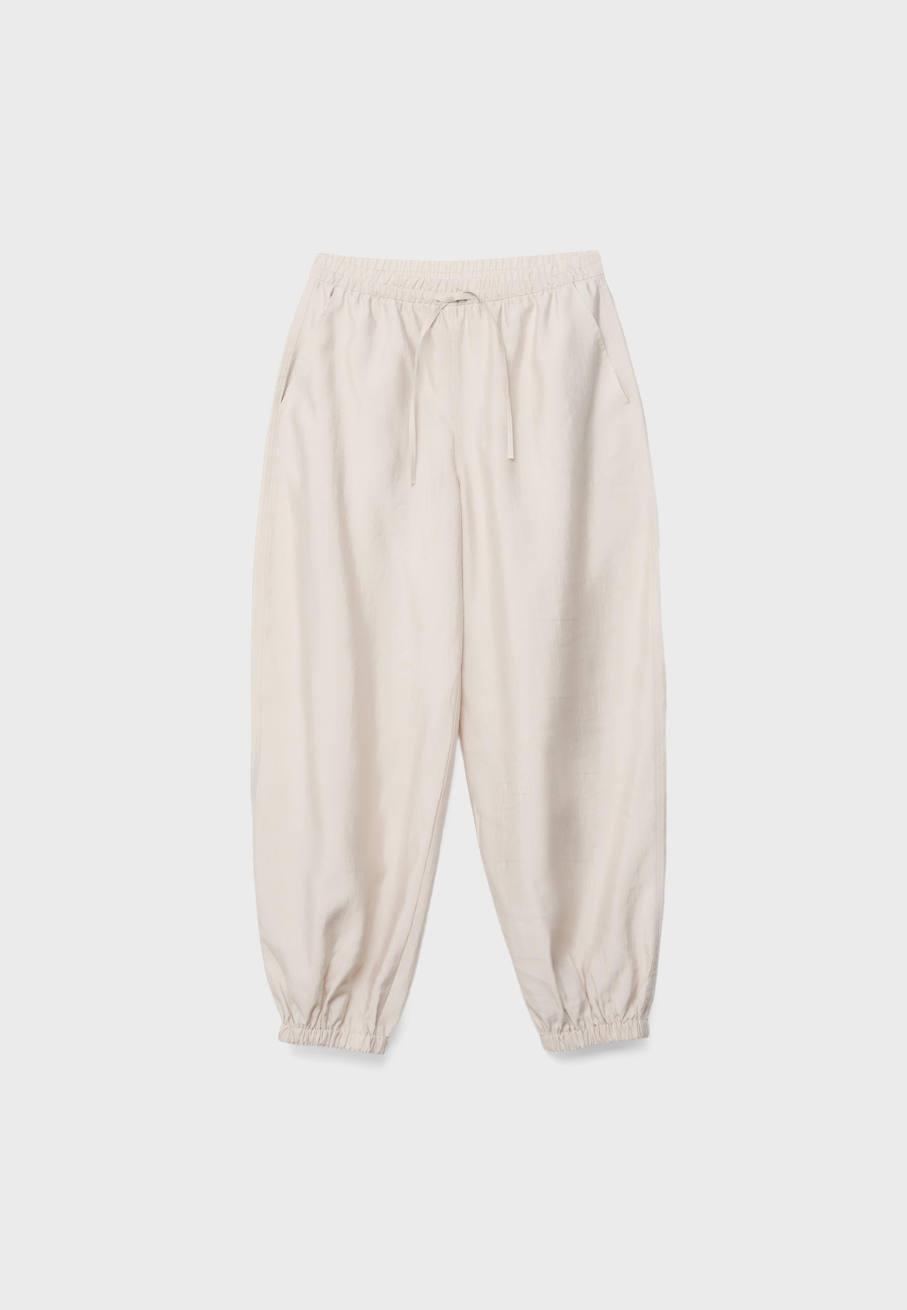 Lyocell sarouel trousers — Ice