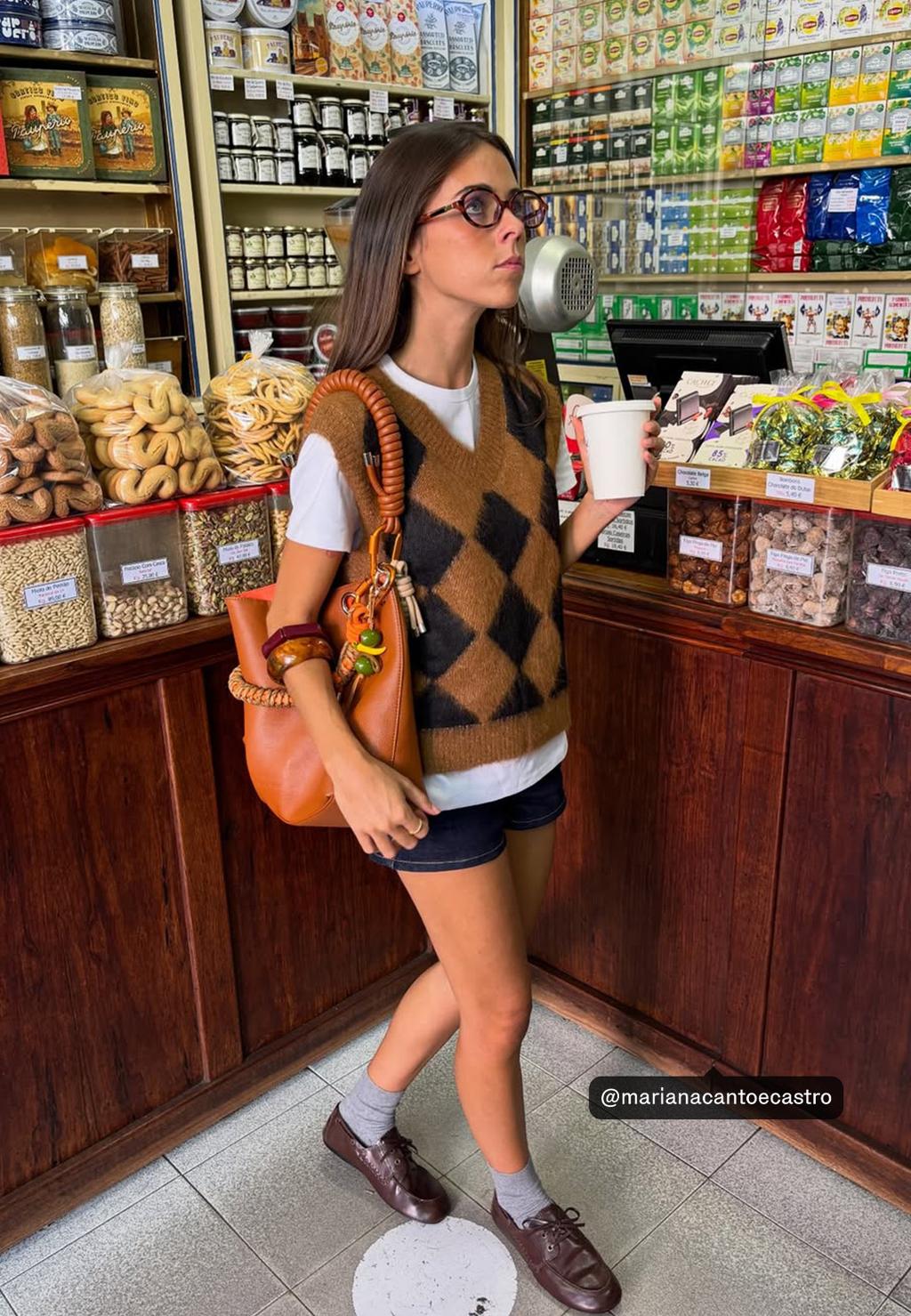 Diamond Knit Waistcoat