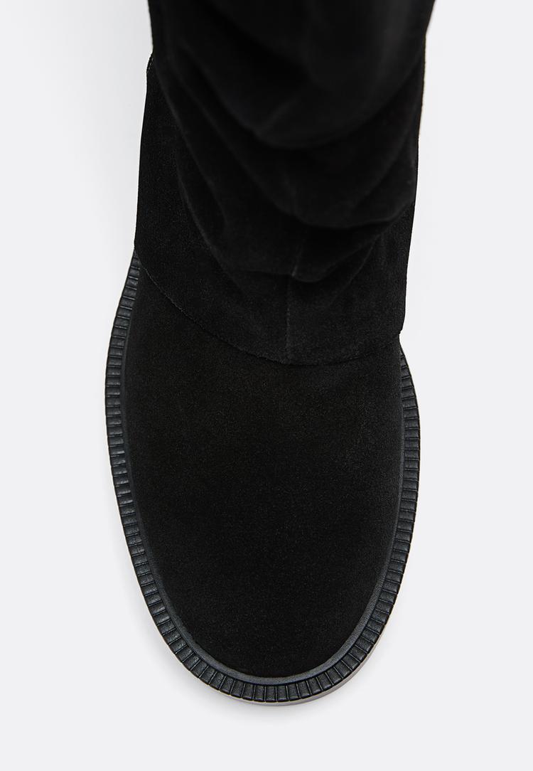 botines piel hebillas