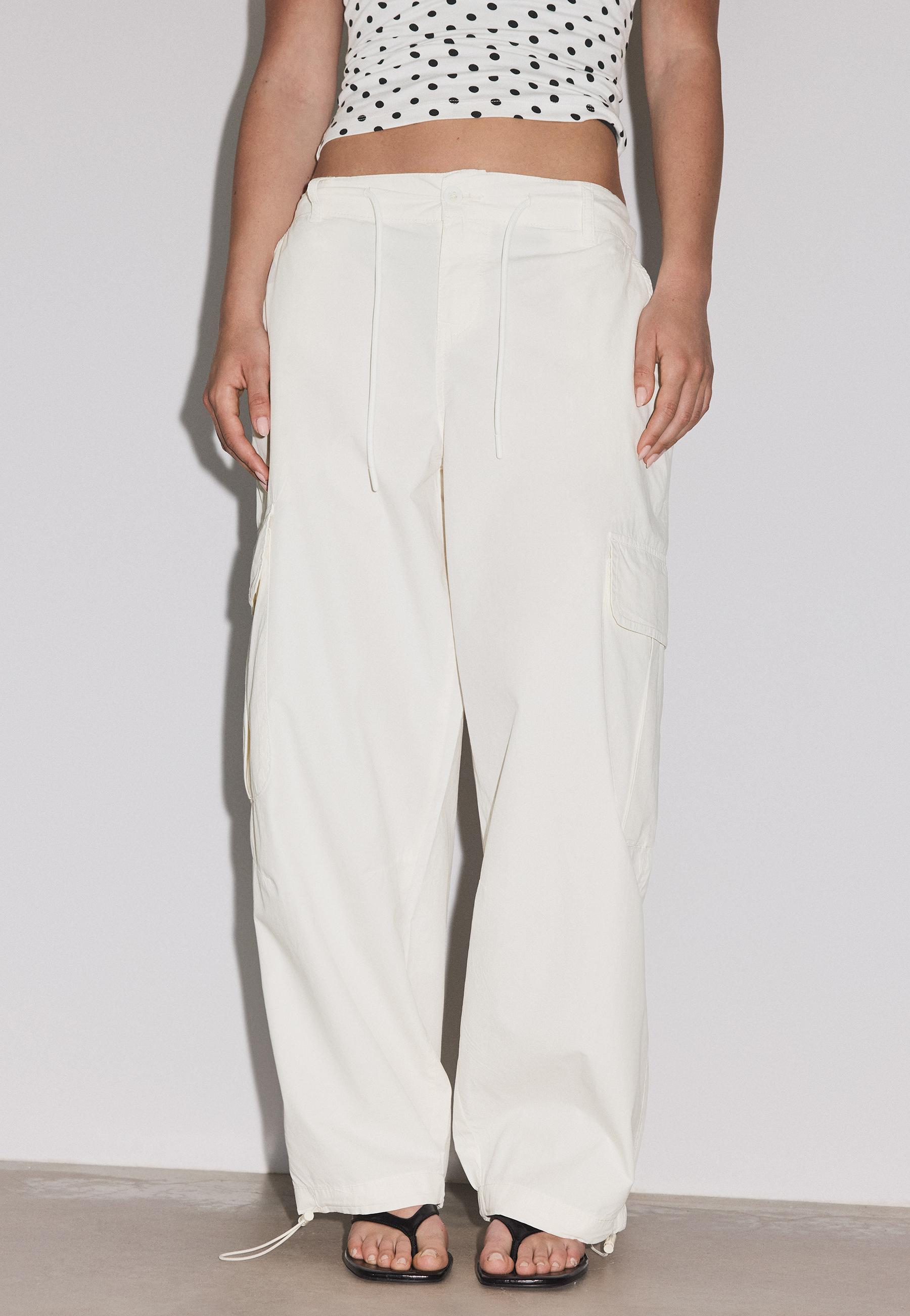 Poplin kargo pantolon - Görsel 2