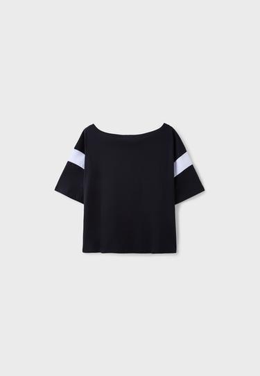 New York 64 positional short sleeve T-shirt — Black 7