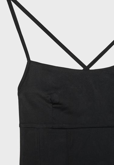 Corset detail top — Black 7