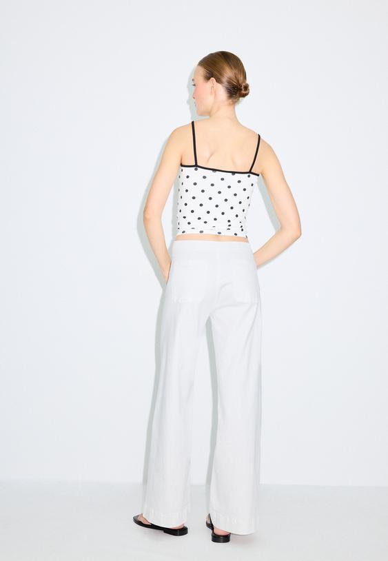 d77 pantalon minimal bolsillos l01477778