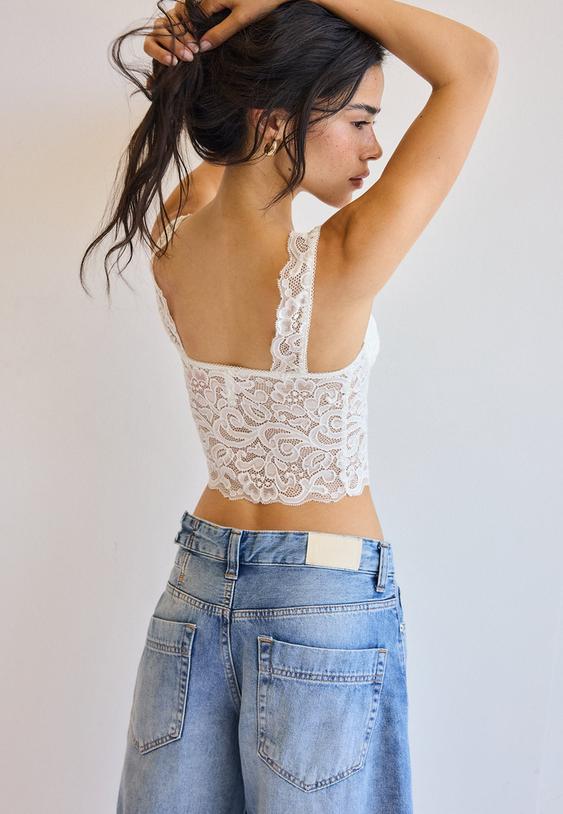 top encaje
