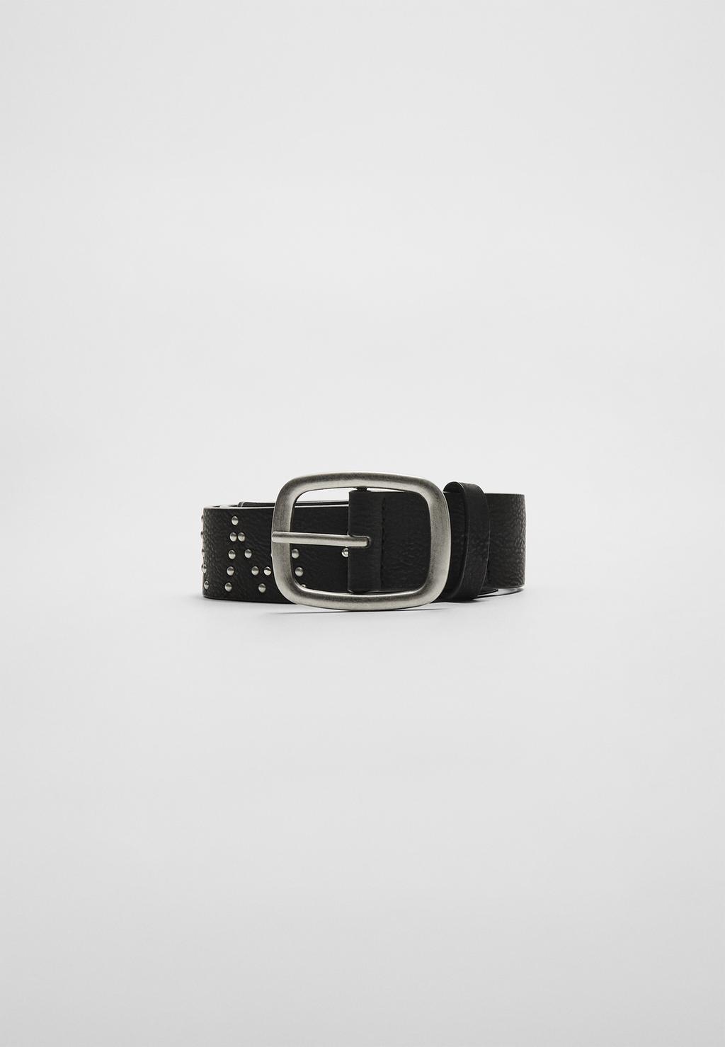 Studded amore belt