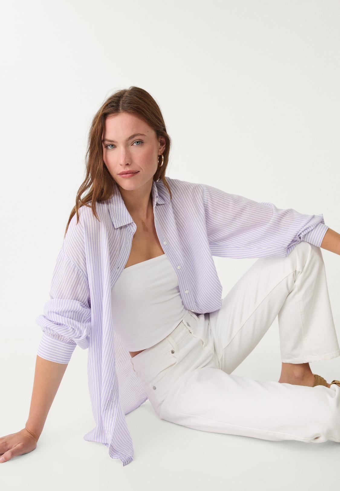 Mujer Stradivarius Stradivarius Online Blusas Hot Stradivarius