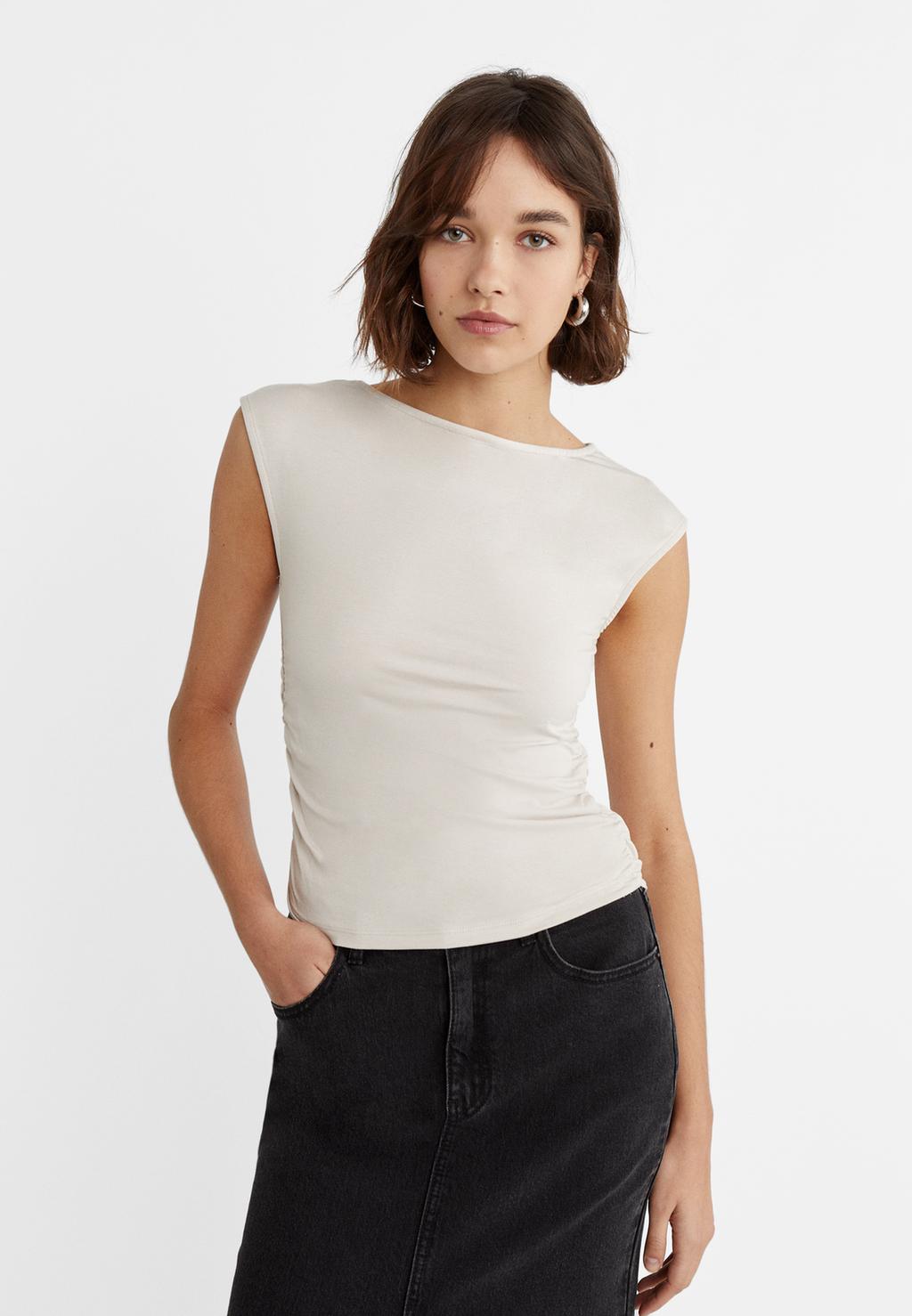 T-shirt à mini manches