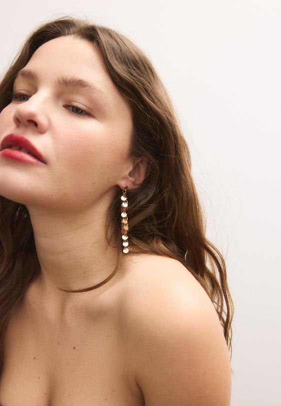 Komplet 3 Visečih Uhanov