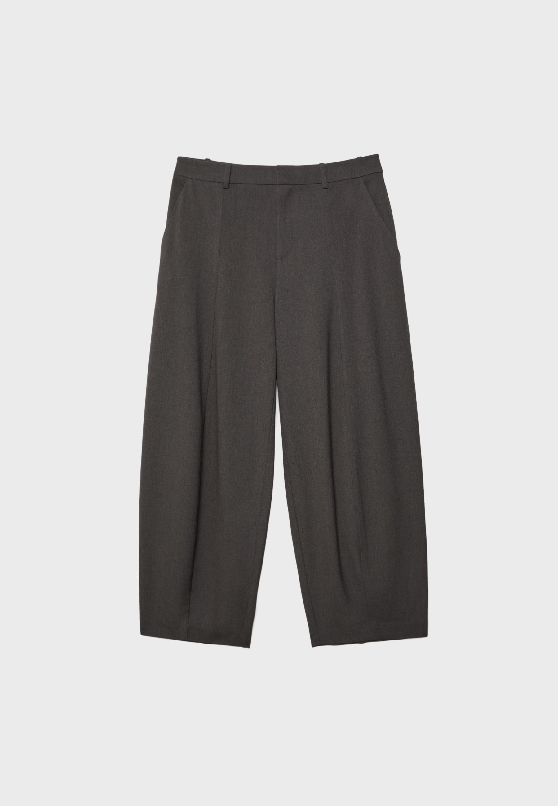 Smart baggy trousers with seam detail