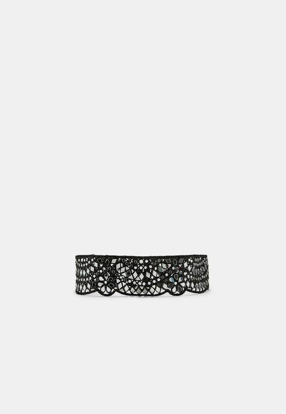 wavy mirror belt