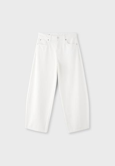 D80 Barrel fit jeans — Vanilla 6
