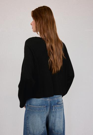 Raglan sleeve jumper — Black 6