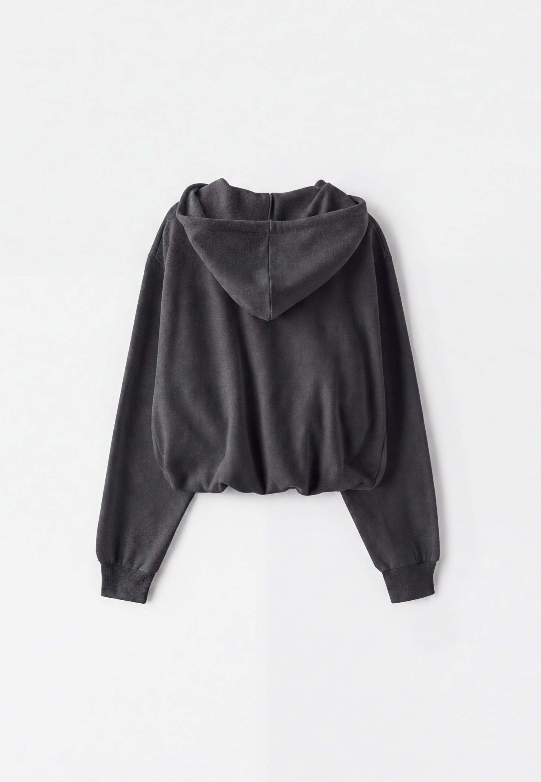 Puffed Sweatshirt — Dark grey