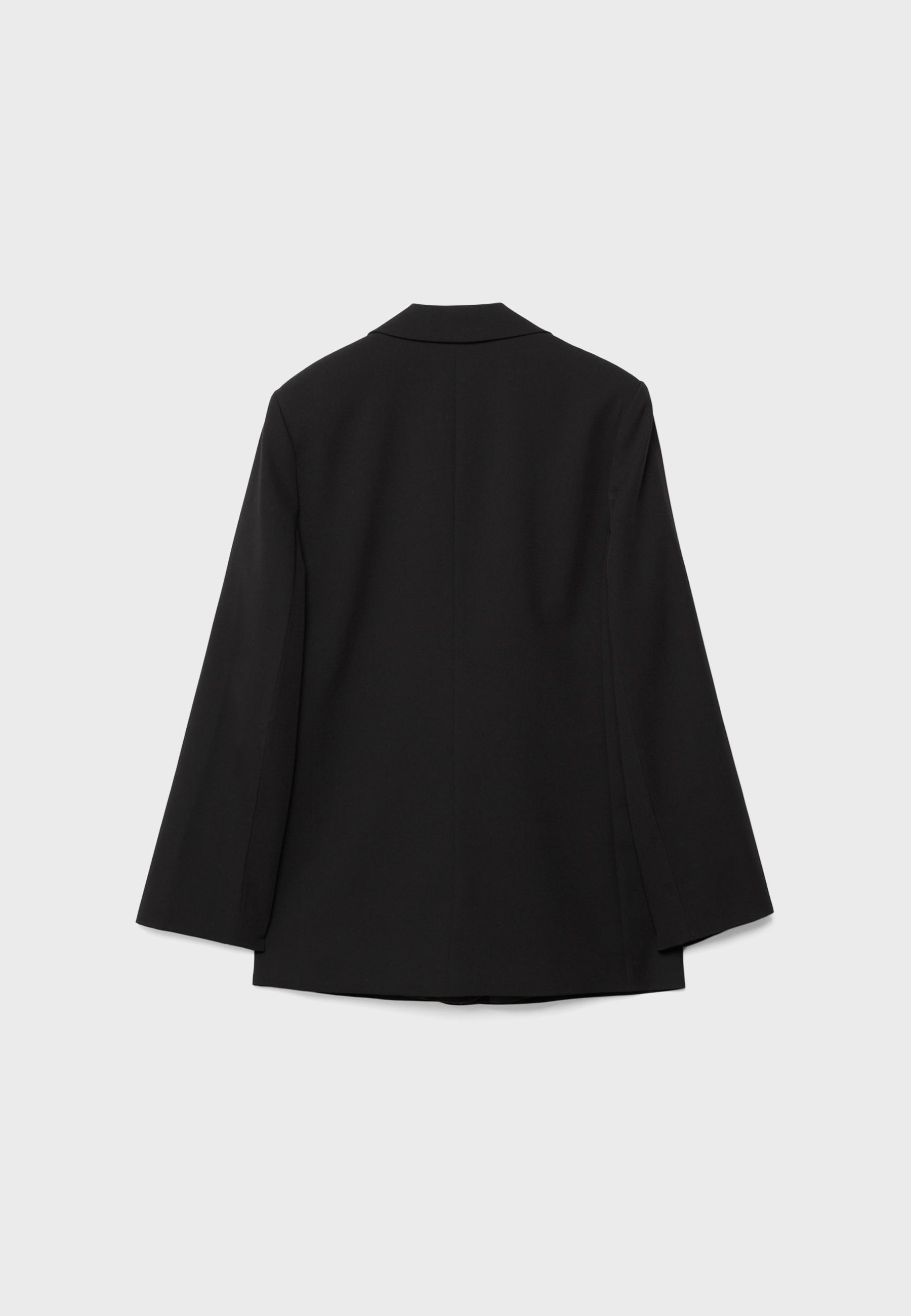 Open blazer — Black