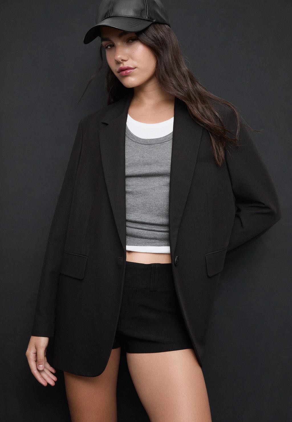 Regular fit blazer