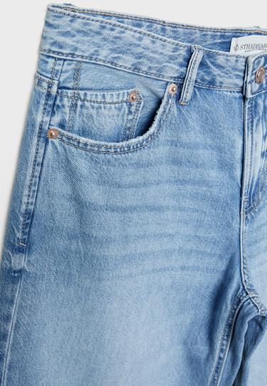 D91 low-rise wide-leg jeans — MEDIUM LIGHT BLUE DENIM 9