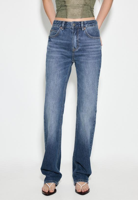 d98 vintage efektli straight fit jean