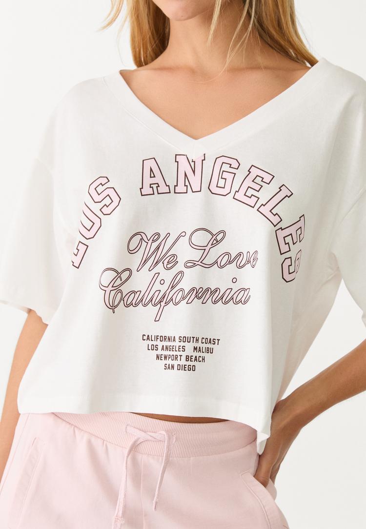 camiseta cropped ciudades