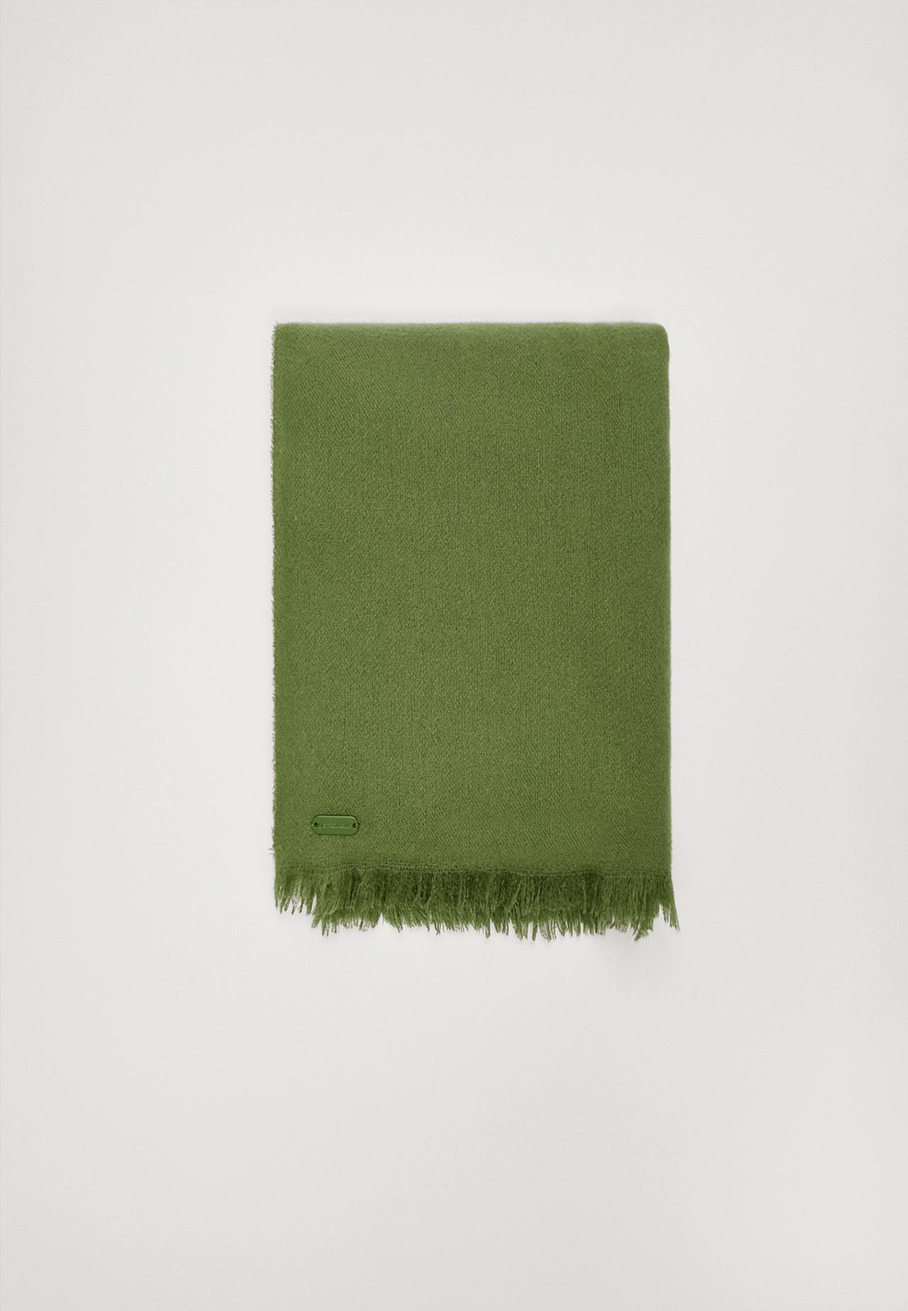 Fine basic scarf — Khaki