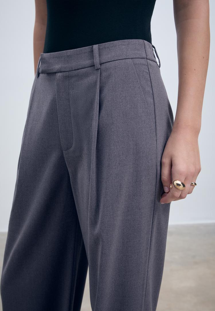 pantalon vestir wide leg