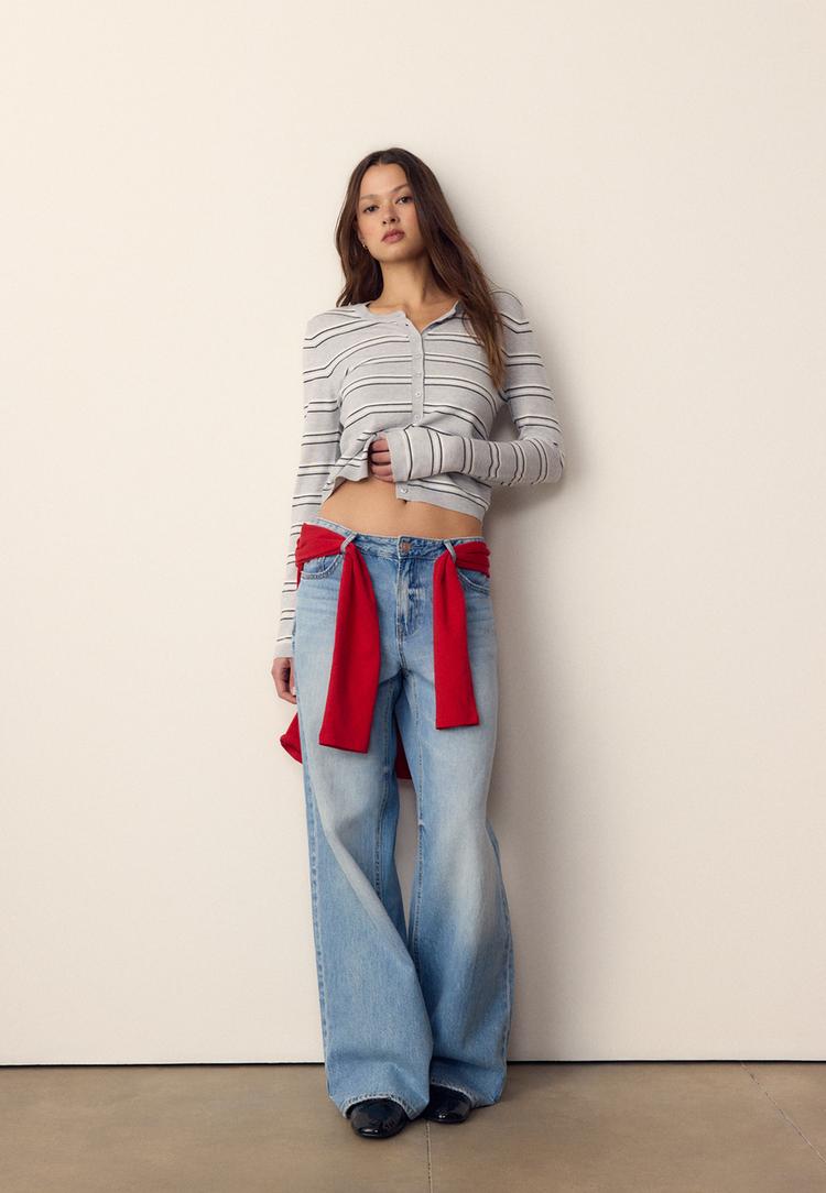 Stradivarius Kötött Dzseki 105