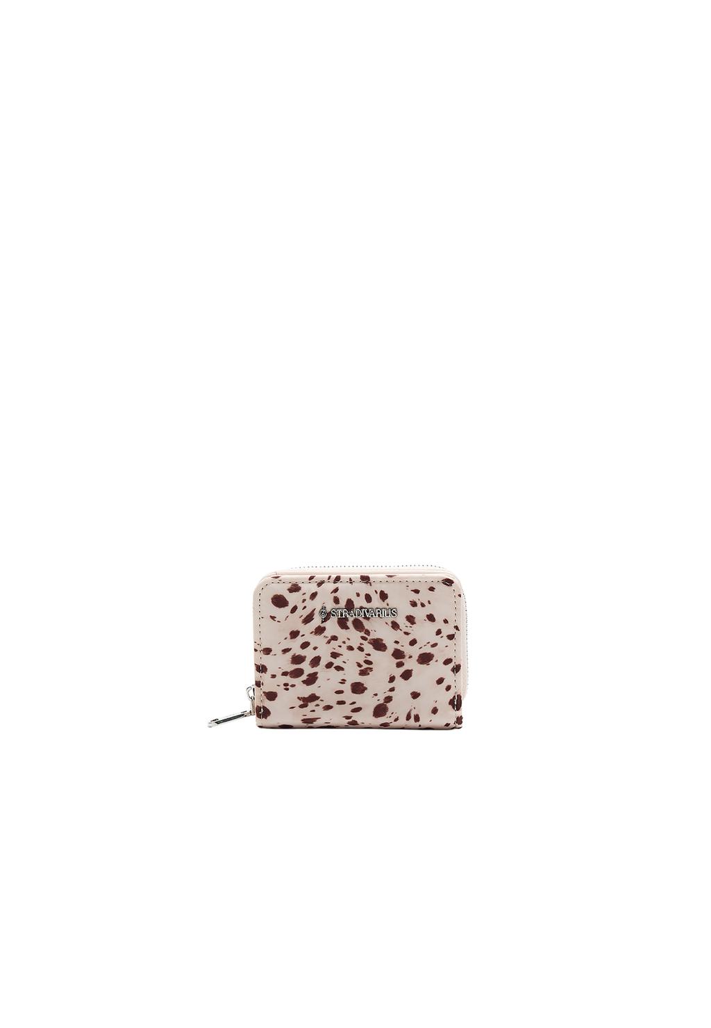 Monedero cremallera estampado