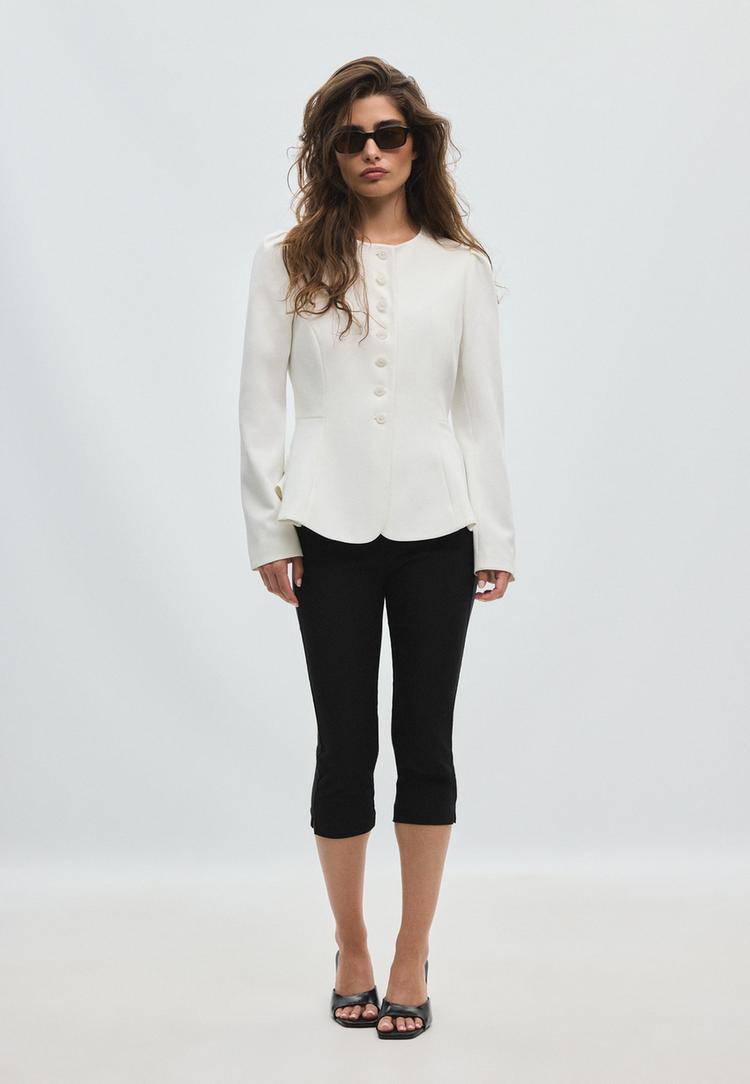 peplum blazer