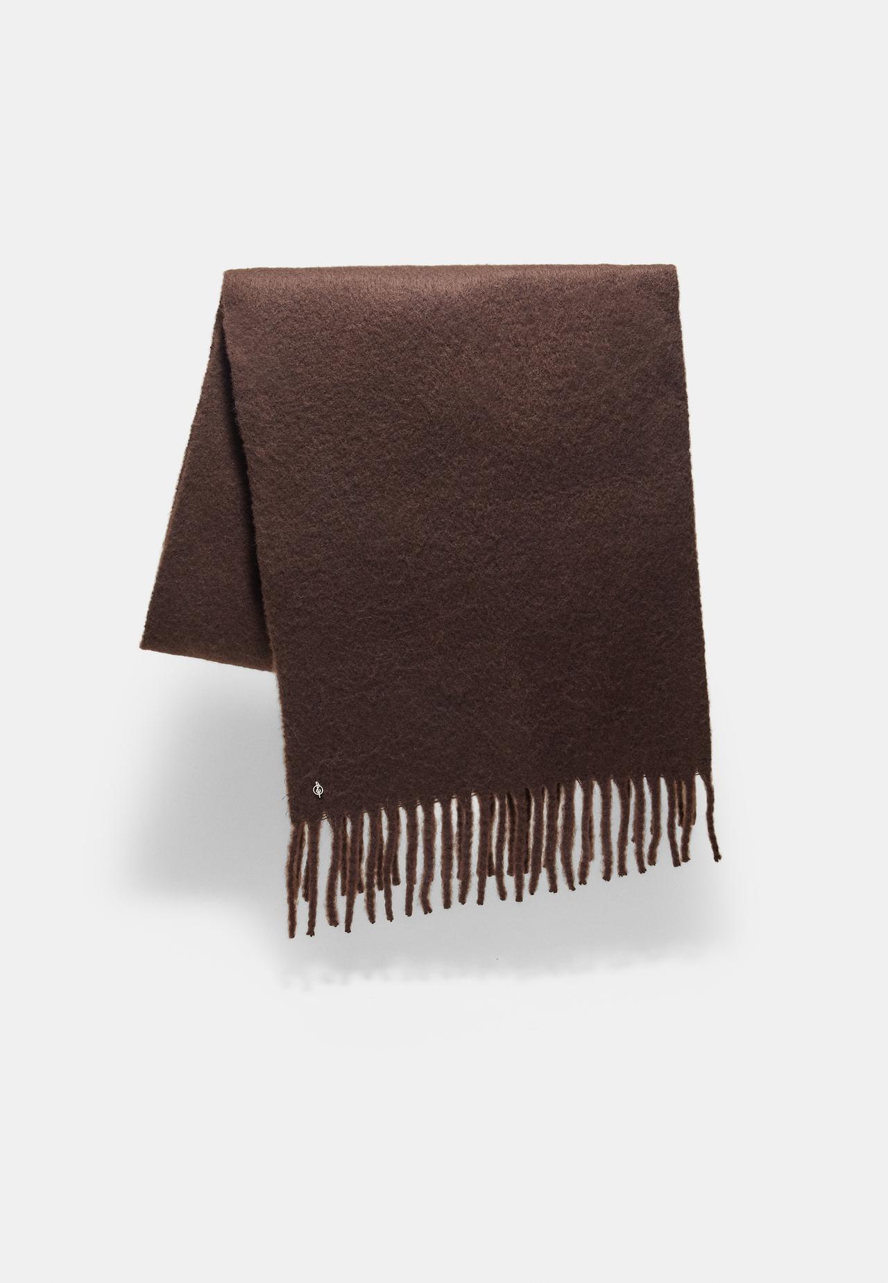 Medium basic scarf — Brown