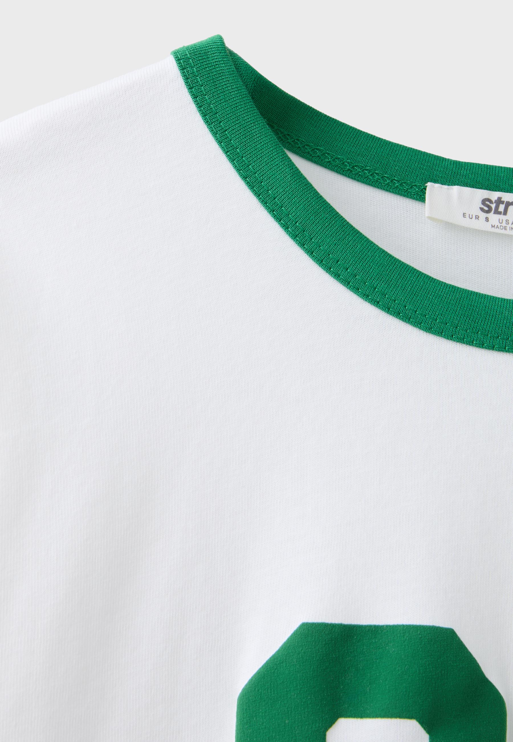 Printed T-shirt — Green