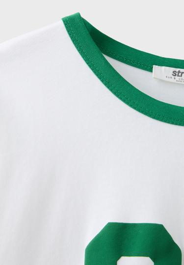 Printed T-shirt — Green 9