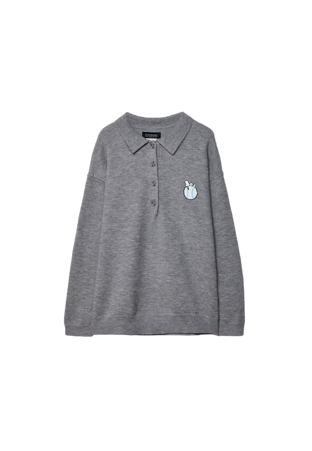 Polo en maille Snoopy