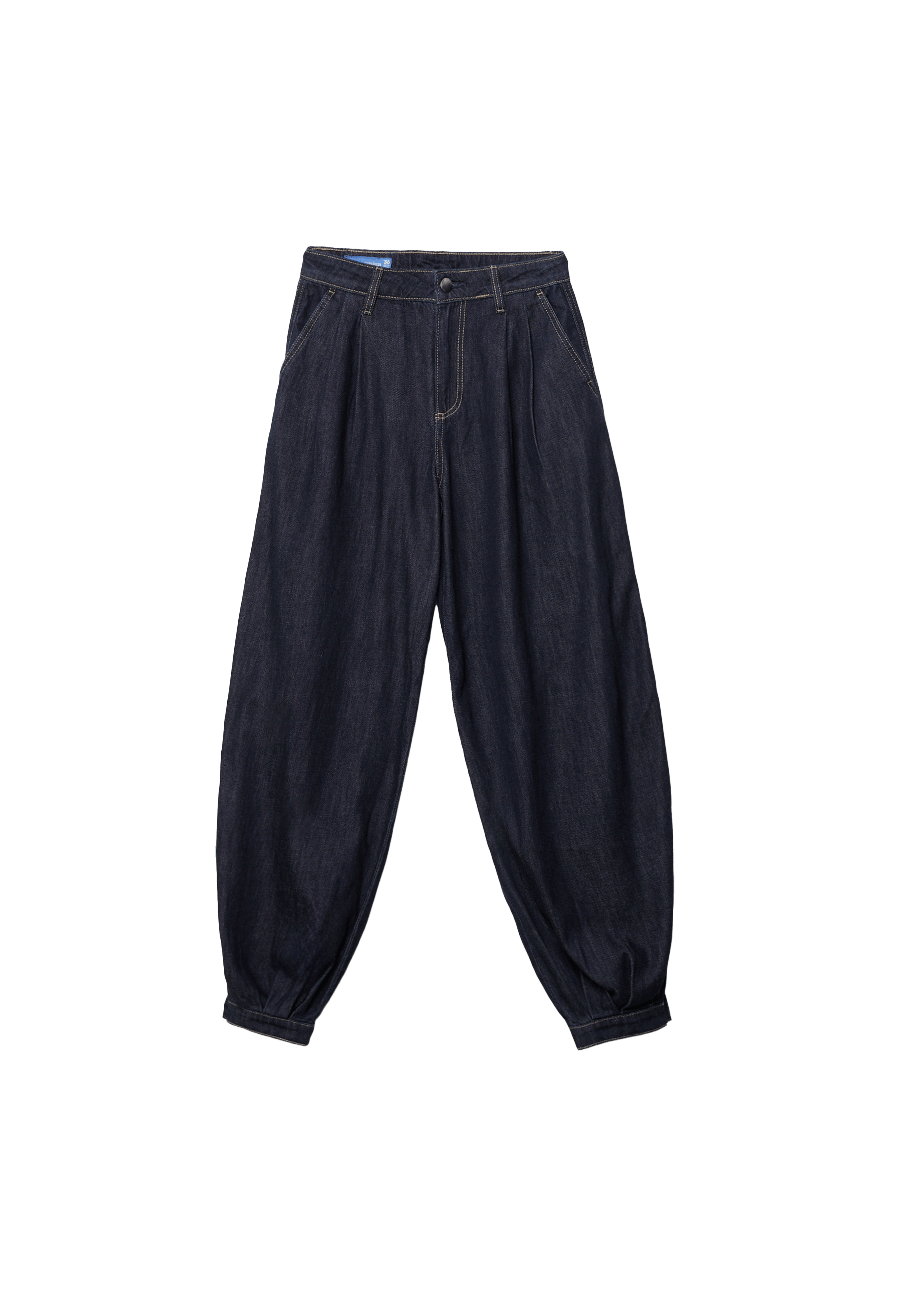D72 Sarouel jeans — RINSE BLUE DENIM