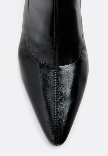 Wedge heel ankle boots — BLACK  5