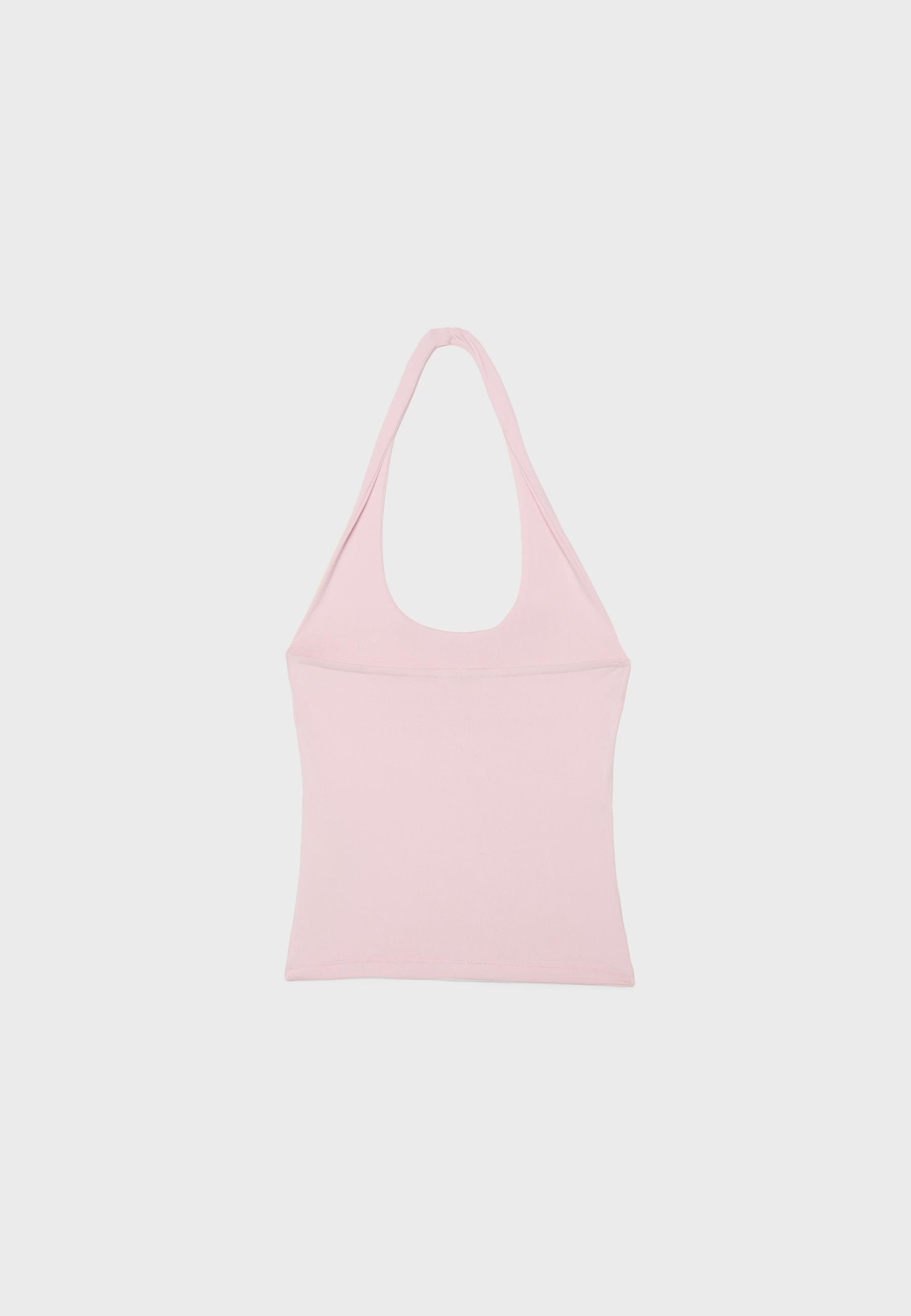 Halter yaka t-shirt - Görsel 7