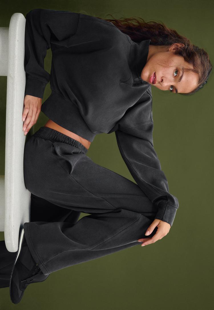 dik yaka onterlok sweatshirt