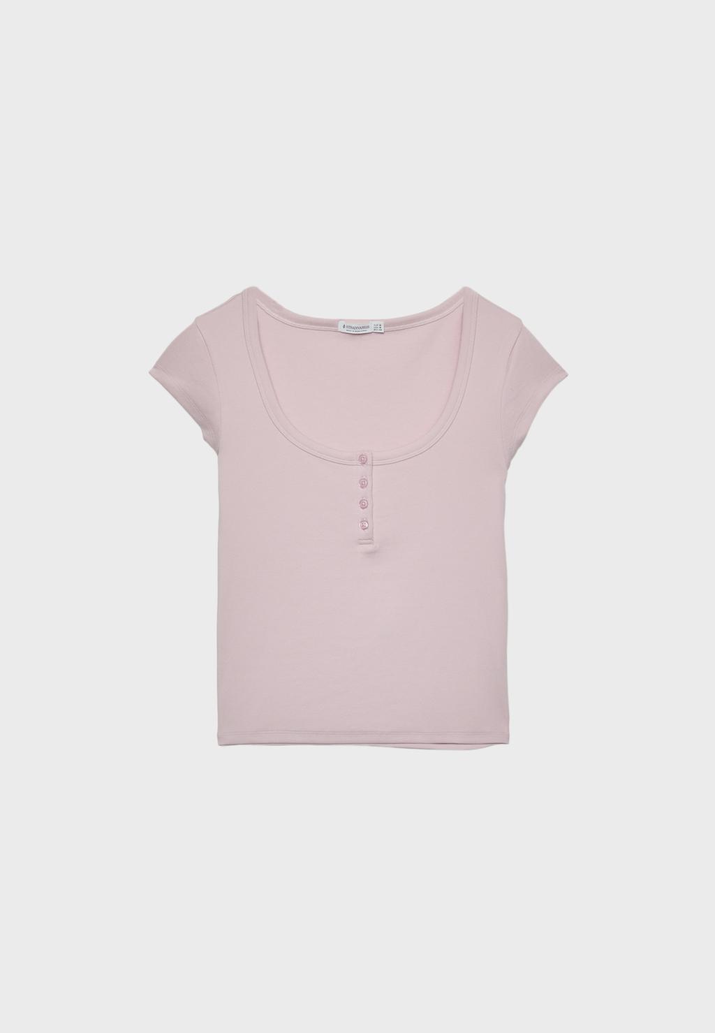 Camiseta panadera botones