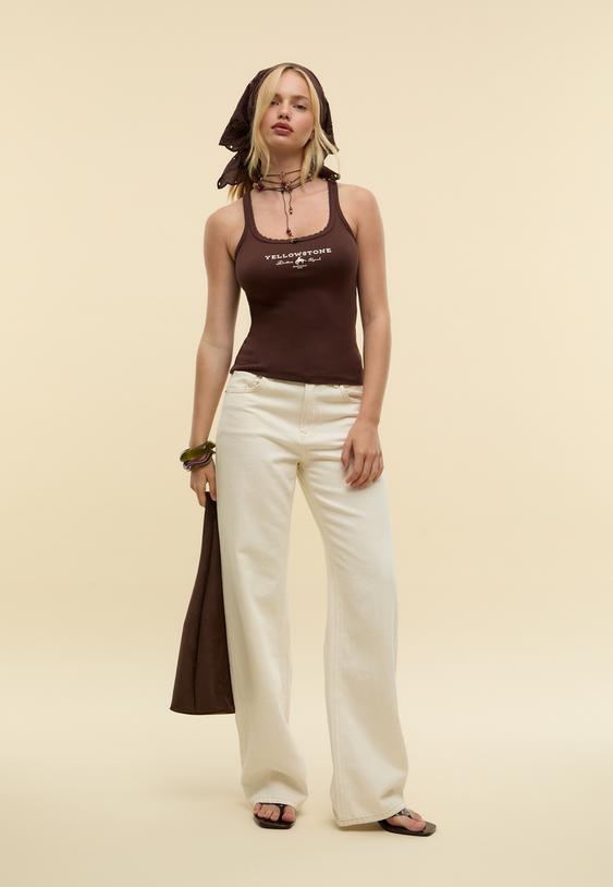 yellowstone racerback top