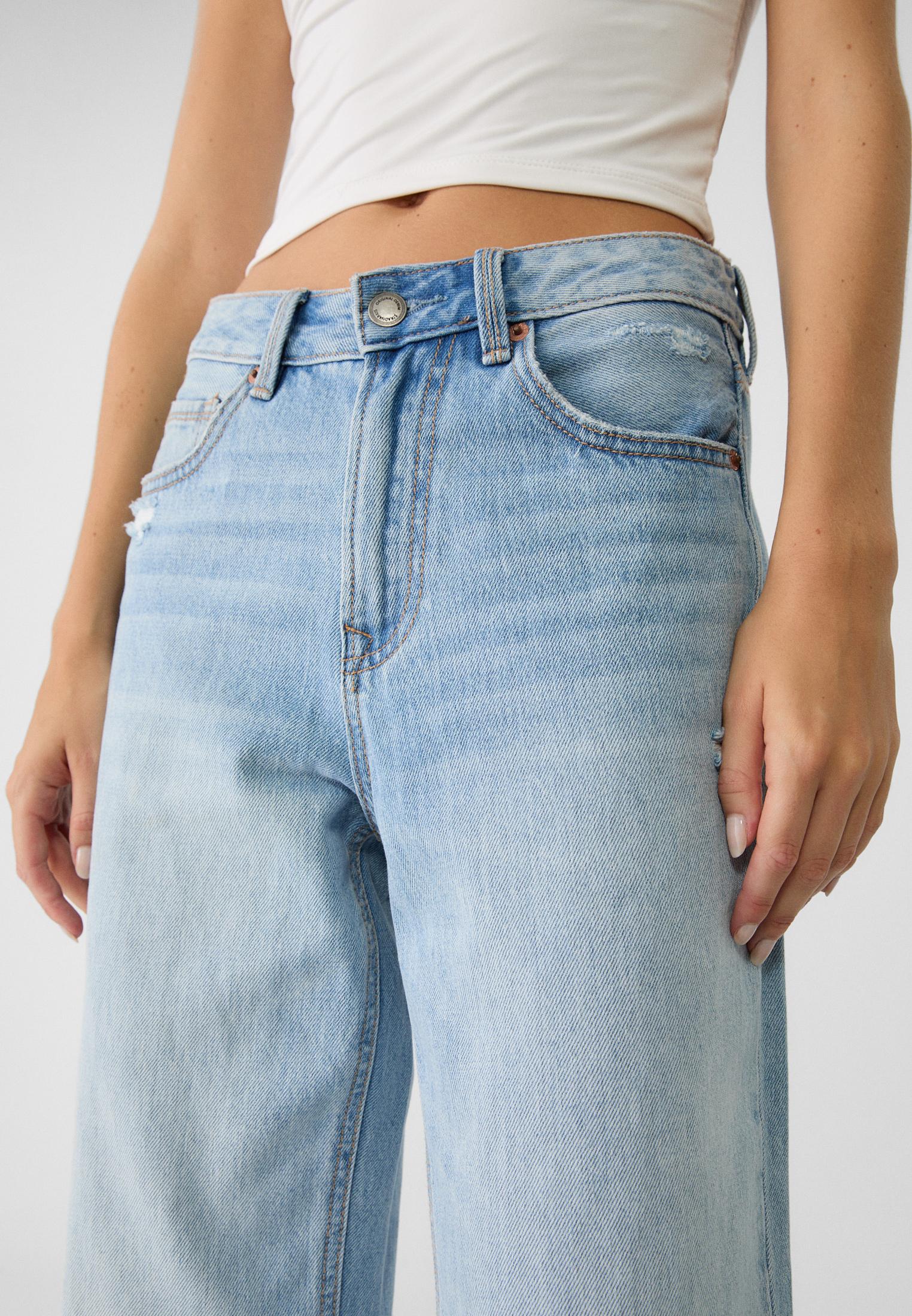 D92 straight fit geniş paça jean - Görsel 18