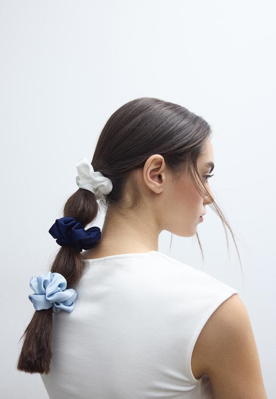 set di 3 elastici per capelli