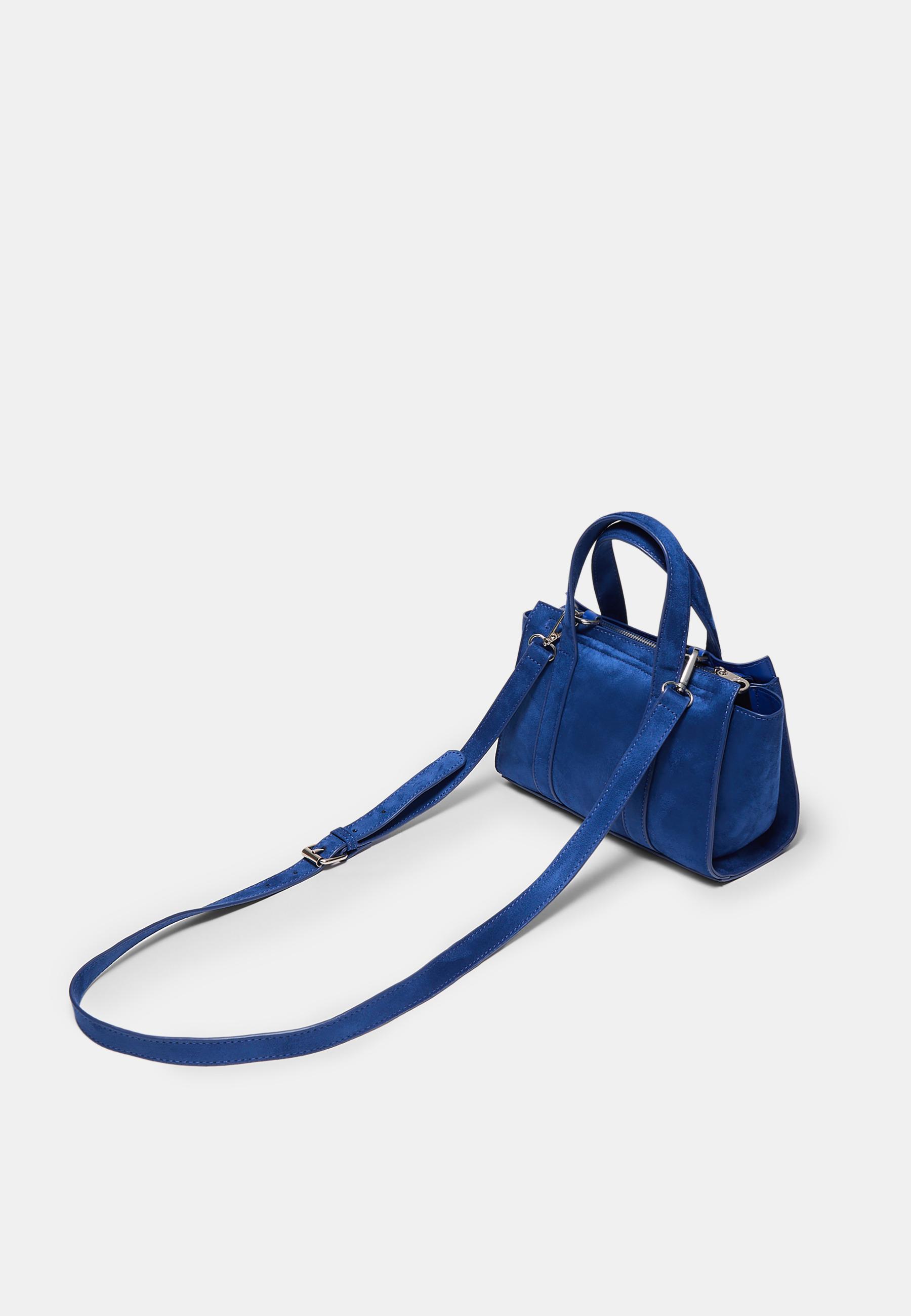 Tokalı mini tote çanta - Görsel 4