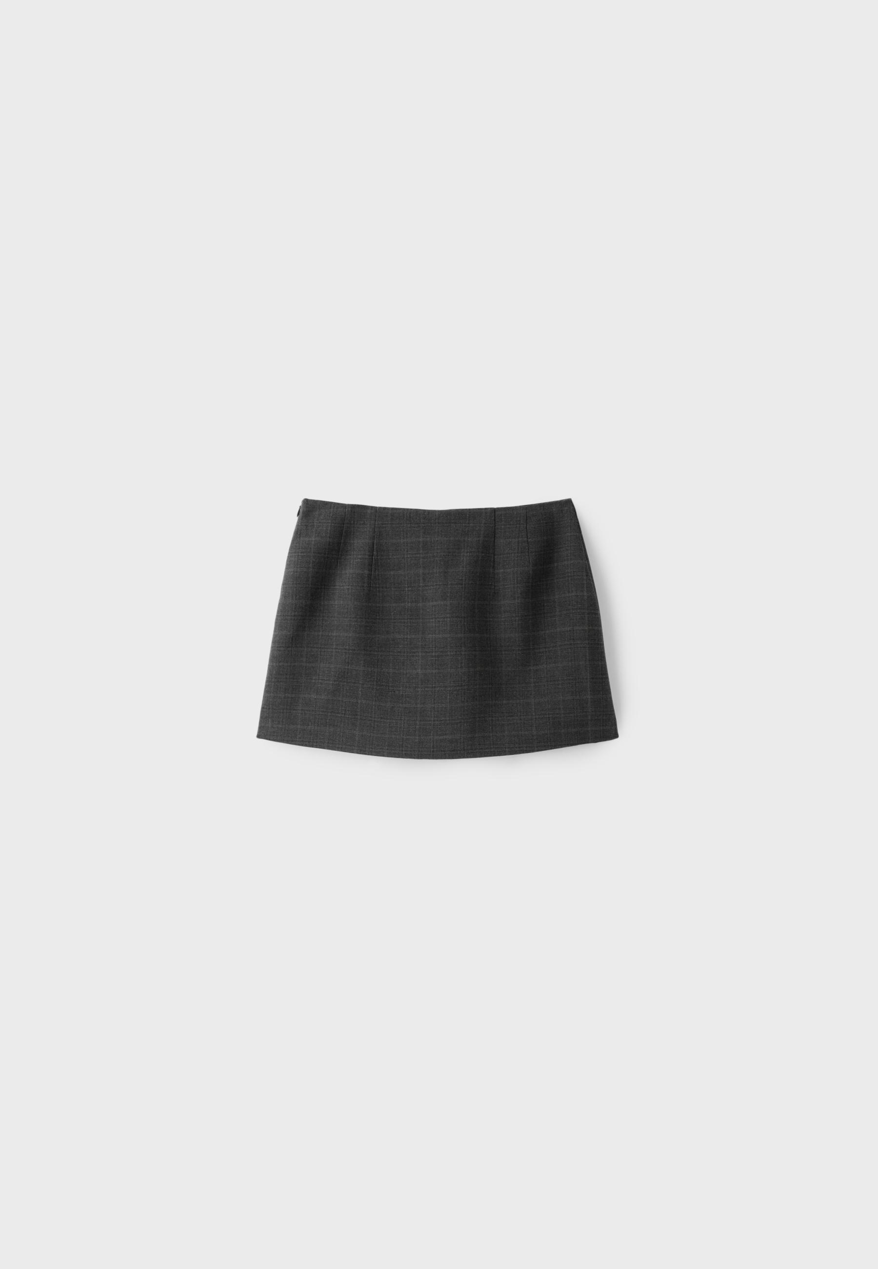 Side split skort — Beige