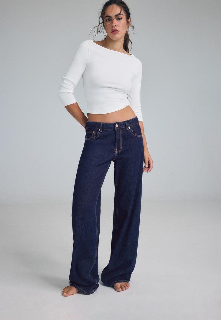 d91 low wideleg jeans